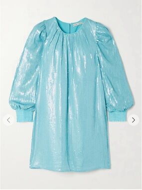 Alice and Olivia Pauletta Sequin Dress